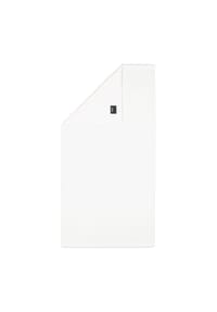 Cawö Handtuch - Lifestyle, Walkfrottier, Baumwolle, einfarbig, 50 x 100 cm - LIFESTYLE - Weiß