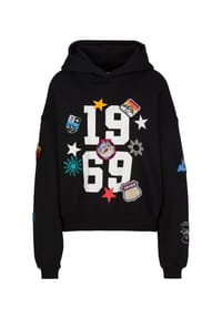19V69 ITALIA - Hoodie Cleo Wintersports - Black
