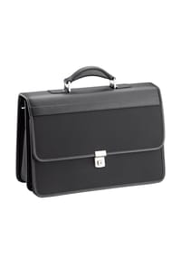 d & n® - Basic Basic Aktentasche 43 cm Laptopfach - schwarz