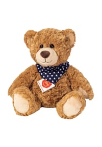 HERMANN Teddy COLLECTION® - Herzekind Teddybär "Rufus", 30 cm - HELLBRAUN