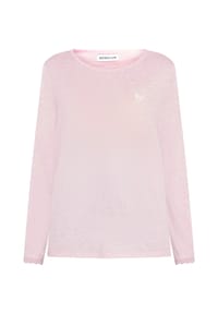 MANGUUN - Schlafanzug-Oberteil Jessie, Spitze, für Damen - E674 PINK MELANGE