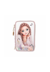 DEPESCHE - 3-Fach Federtasche SUMMER FEELING inkl. Stifte TOPModel 7,5 x 13 x 20 cm violett - violett