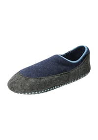 FALKE - Cosyshoe Hausslipper, Merinowolle, rutschhemmend, für Kinder - 6681 DARKBLUE