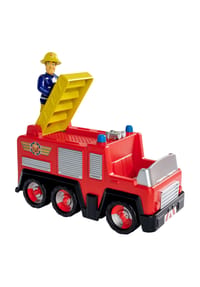 Simba - Feuerwehrmann Sam Spielfahrzeug "Junior Jupiter mit Sam Figur" - ROT/GELB