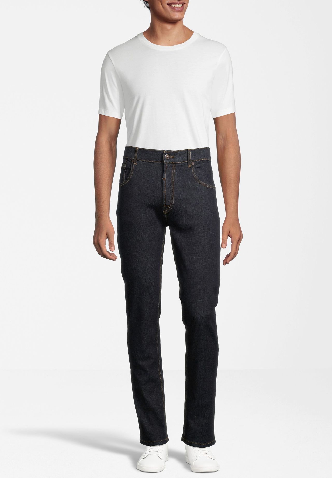 GALERIA essentials Jeanshose, Five-Pocket, Label, für Herren | GALERIA 