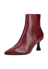 hōgl - Leder Stiefelette - Weinrot