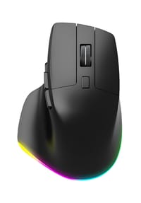 S&T DESIGN - Kabellose RGB Gaming Maus Bluetooth Funk - 