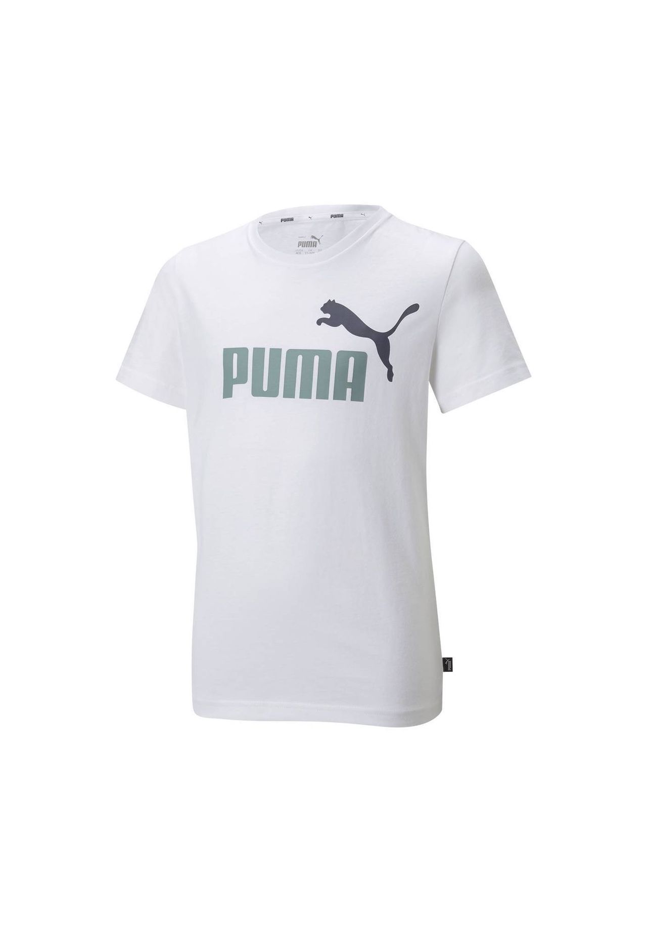 Sport Sportbekleidung PUMA® Jungen T-Shirt - ESS+ 2 Col Logo Tee, Rundhals, Kurzarm, uni