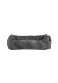ROHRSCHNEIDER® - Hundebett - Cord, Hundekorb, Tierbett, Wendekissen, Bezug waschbar, rutschfest - Beige