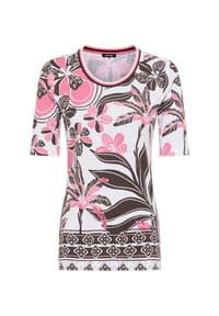 olsen - T-Shirt, Baumwolle, für Damen - 20045 RASPBERRY