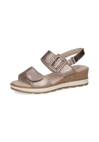 Caprice - Leder Sandalen - Taupe
