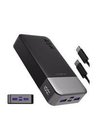MANIKE - Power Bank,20000mAh 45W Tragbares Ladegerät - schwarz