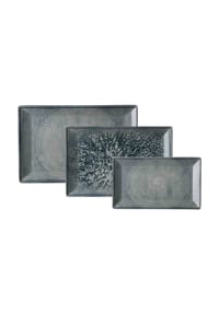 Ritzenhoff & Breker Servierplatten-Set Grana 3er Set grau - GRANA - grau