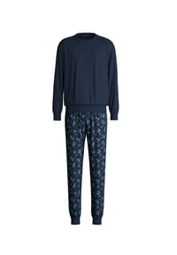 CALIDA - Herren Bündchen-Pyjama Relax Swiss Resort - dark sapphire