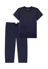 SCHIESSER - Schlafanzug Mix & Relax - Blau