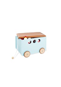 Pinolino® - Spielzeugkiste mit Rollen 'Jim', mint - mint