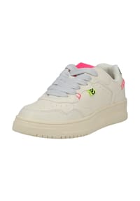 GEOX - Lederimitat Sneaker - Ivory