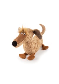 sigikid® - Kuscheltier Sausage Schorschi BeastsTown ,  für Erwachsene und Kinder - braun