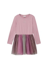 s.Oliver - Shirtkleid, Strass, für Kinder - 4189 LILAC/PINK