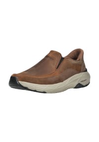 SKECHERS® - Leder Slipper ARCH FIT MAVERICK REDFORD - Braun