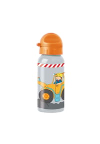 sigikid® Edelstahl Trinkflasche 400 ml ,  für Kinder - BODO BAGGER - blau