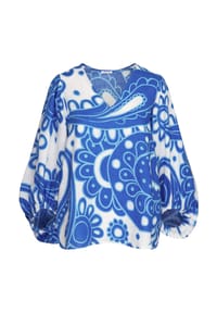 seidensticker - Shirt Schwarze Rose - strahlendes blau (0016)
