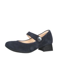 Think! - Veloursleder Pumps - Dunkelblau
