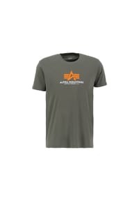 ALPHA INDUSTRIES® - T-Shirt BASIC Kurzarmshirt - grau