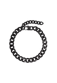heideman - Gliederarmband für Herren Jake schwarz farben - schwarz