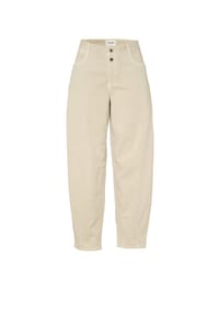 ROSNER STUDIO - Boyfriend-Hose Mara Barrel - light sand | 111