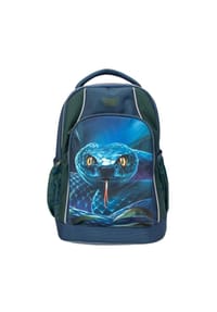 DEPESCHE DINO WORLD & ACTION - Schulrucksack, reflektierend, für Kinder - MEHRFARBIG
