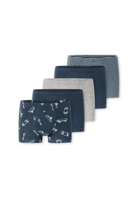 SCHIESSER - Trunk 955 Multi - blau-weiß gestreift, dunkelblau