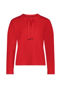 BETTY BARCLAY - Feinstrickpullover mit Seitenschlitzen - Azurine