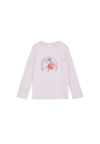 s.Oliver - Langarmshirt, Rundhals, für Kinder - 4505 LILAC/PINK