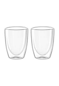LEONARDO Doppelwandbecher, 2er-Set - DUO - TRANSPARENT