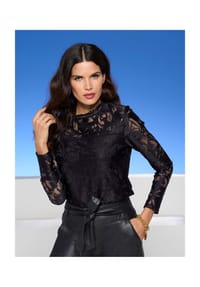 heine - Shirt - schwarz