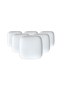 Ritzenhoff & Breker Dessertteller Arena ø 21 cm 6er Set weiß - ARENA - weiß