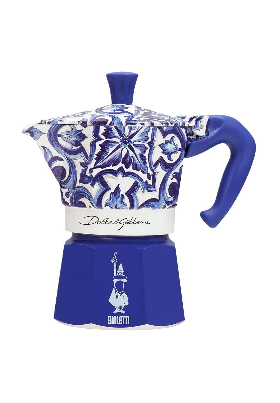 Bialetti Espressokocher Blau/Weiß 99 