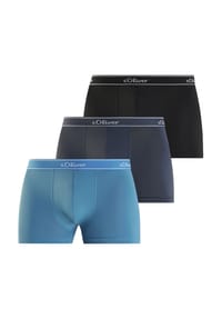s.Oliver - s.Oliver s.O Boxer Microfaser 3x - 3X SCHWARZ
