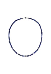 GIORGIO MARTELLO MILANO - Collier mit blauen Lapis Kugeln, Silber 925 - blau
