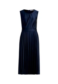 BETTY & CO - Chiffonkleid mit Plissee - Dunkelblau