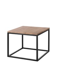 Fink Living - Couchtisch NOVARA - schwarz, eiche natur