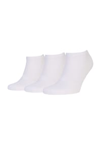 Hudson - Simply Sneakersocken, 3er-Pack, verstärkte Belastungszonen - 0005 BLACK