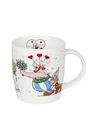 KÖNITZ - Asterix Ich Bin Verliebt Kaffeebecher, 400 ml - Bunt