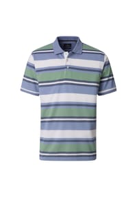 CASAMODA - Herren Polo-Shirt gestreift - Blau