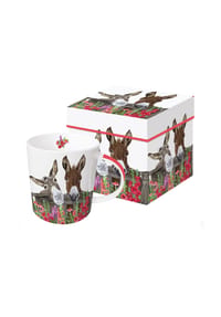 ppd - Henkelbecher Peanut Butter & Jelly, in Geschenkbox, 350 ml - Mehrfarbig