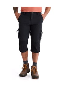 HERO BY JOHN MEDOOX® - MONTREAL Herren Arbeits- 3/4-Hose 3/4-Länge - dark asphalt