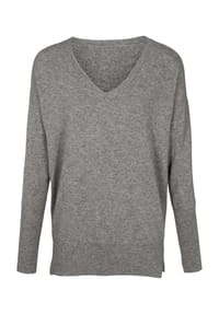 heine - V-Pullover - blau