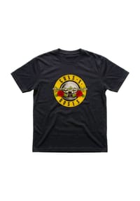 MERCHC•DE - T-Shirt, Guns n' Roses, schwarz, für Herren - 00007 BLACK