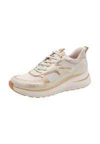 MARCO TOZZI® - Lederimitat/Textil Sneaker - Dune